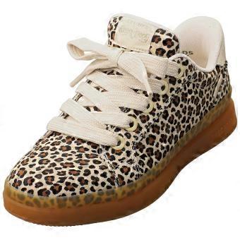 Skechers Snoop Dogg Courtside Womens Fashion Trainers in Natural
