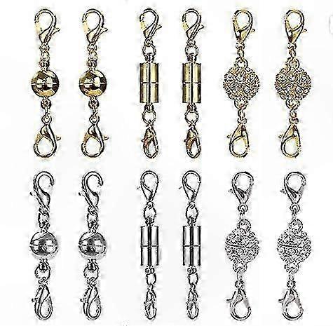 Magnetic Lobster Clasps 12-Pack