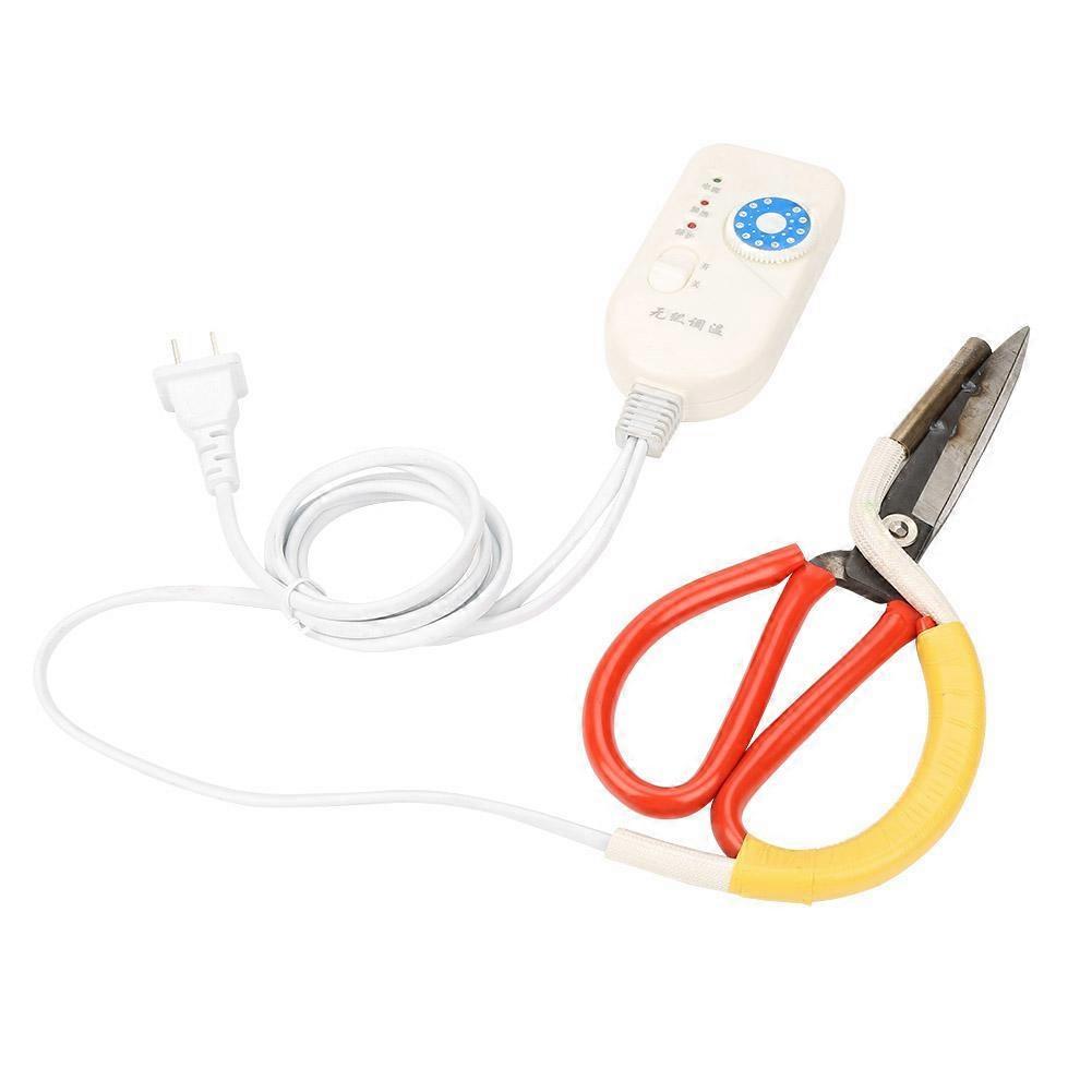 Adjustable Electric Heating Cloth Fabric Cutter Tailor Scissors