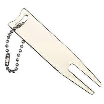 Metal Golf Divot Repair Tool Portable Golf Green Divot Fork Rust-proof Compact Size Portable Golf Di-bj