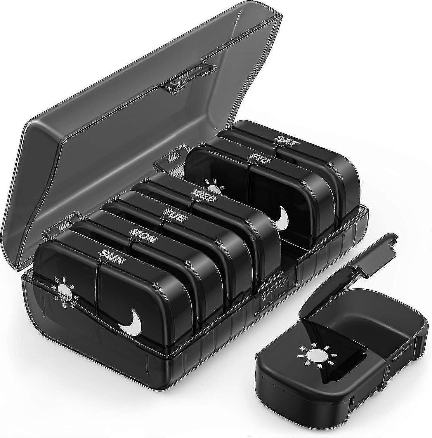 7-Day Am Pm Pill Organizer Extra Large