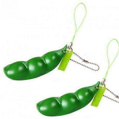 Retractable Green Bean Sensory Toy