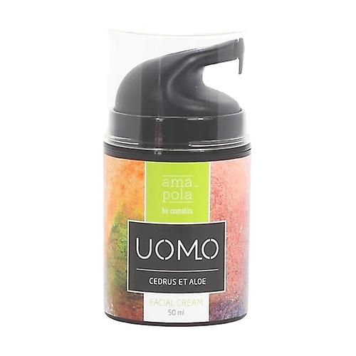 uomo face cream 50 ml of cream (Lavender - Cedar)