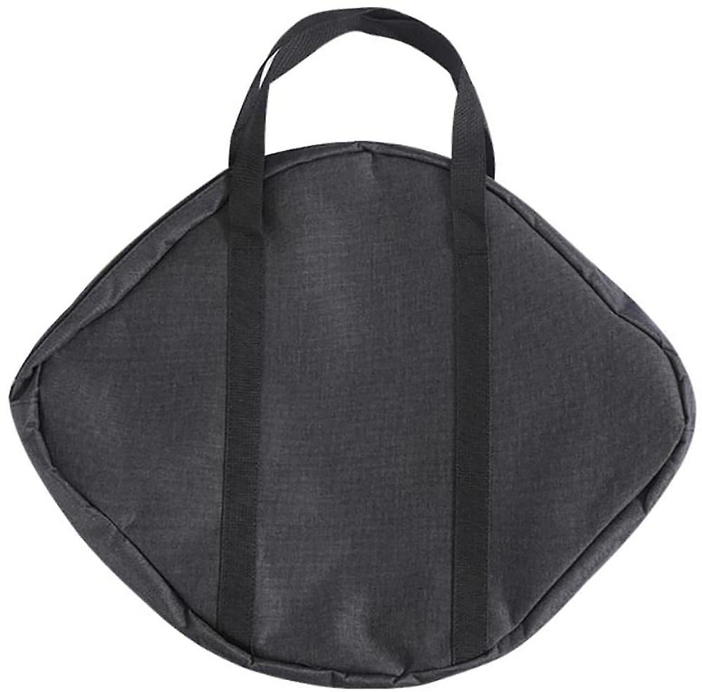 Grill Pan Storage Bag Grilling Pan Zippered Pouch Bag Cast Iron Grill Pan Skillet Tray Organizers 48 x 40 cm