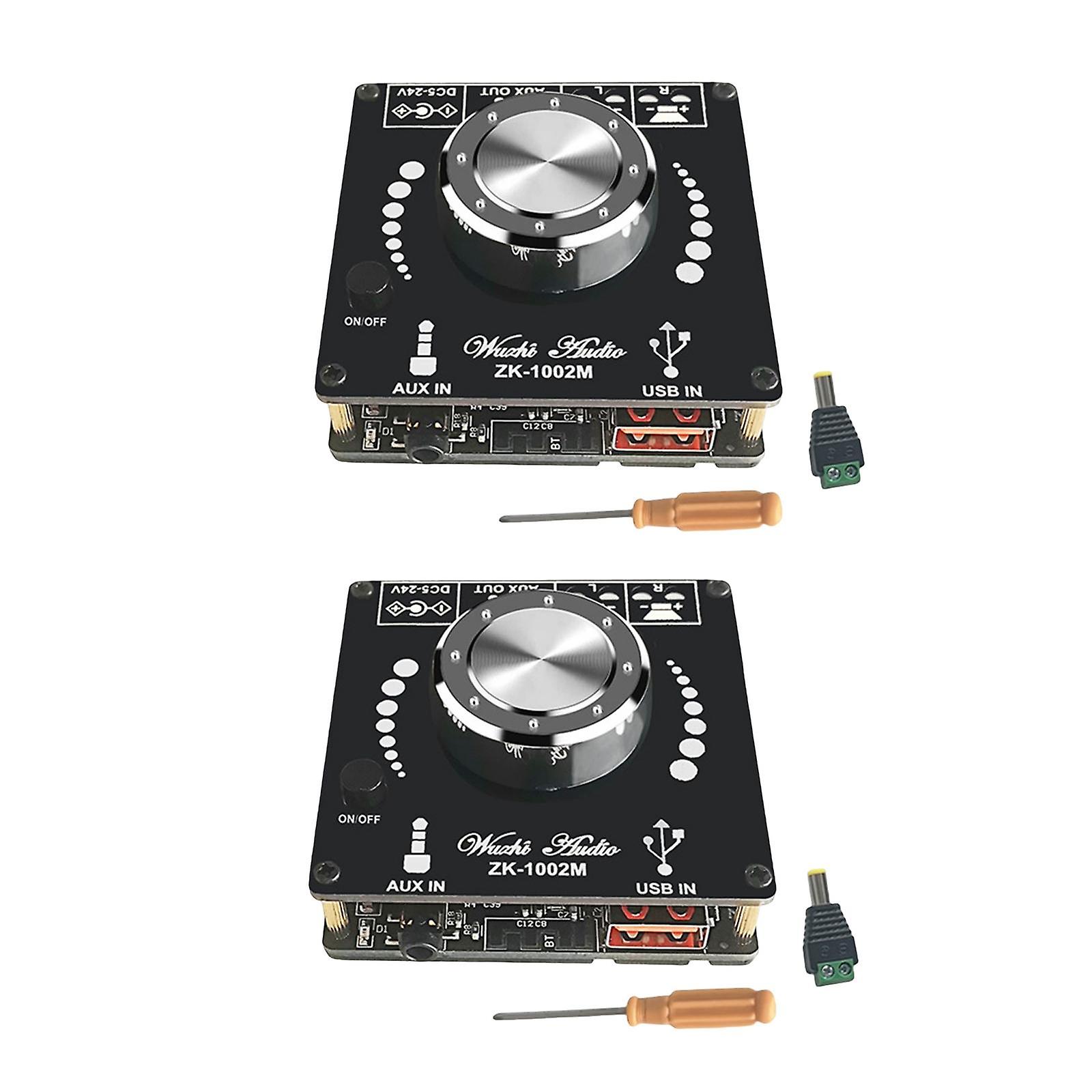 2xAudio Amplifier Board 2*100W 2 Channel Amp for Theater Speakers