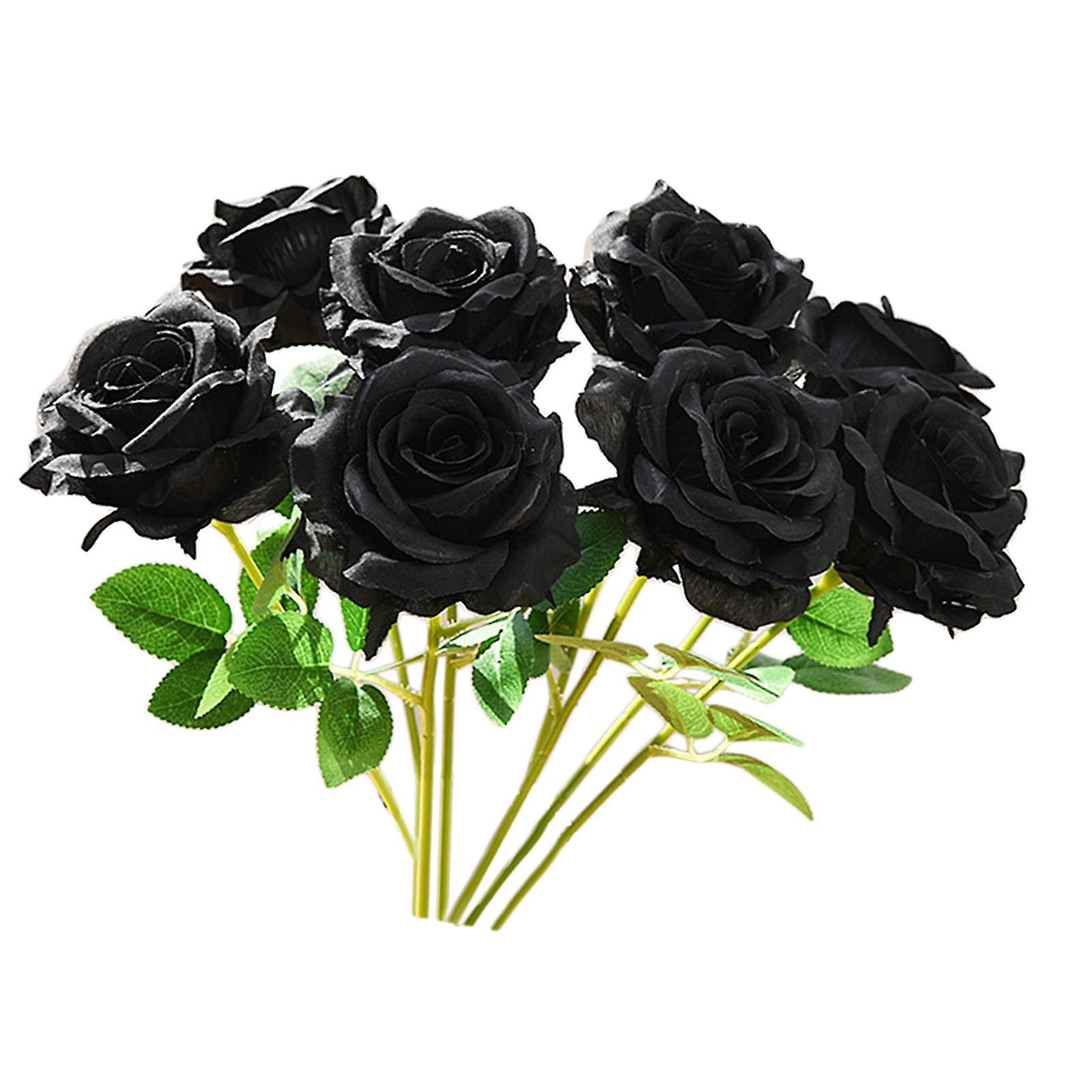Artificial Rose Flowers with Stems for Bridal Wedding Decoration Study