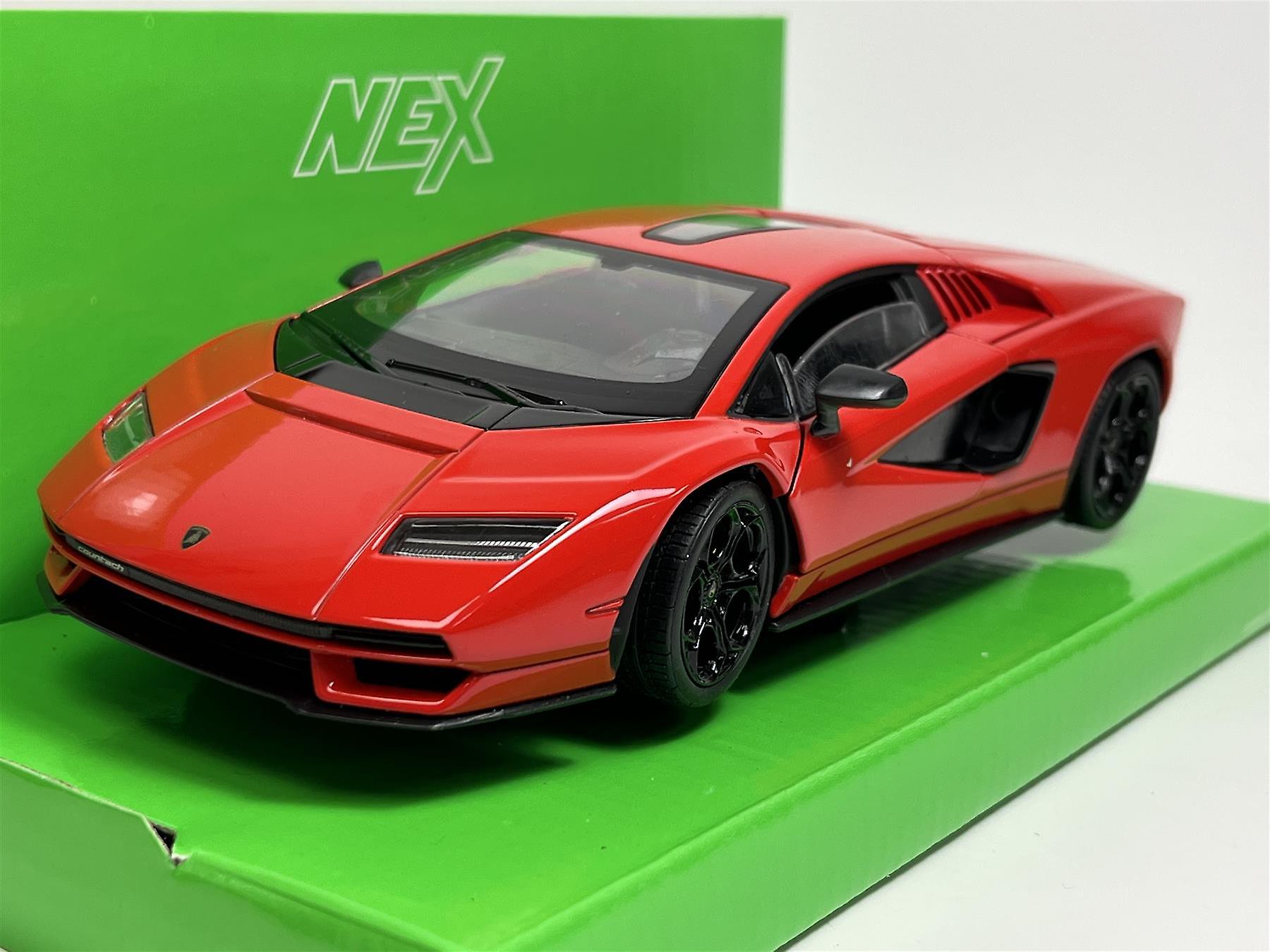 Lamborghini Countach LPI 800-4 Red 1:24 Scale Welly 24114R