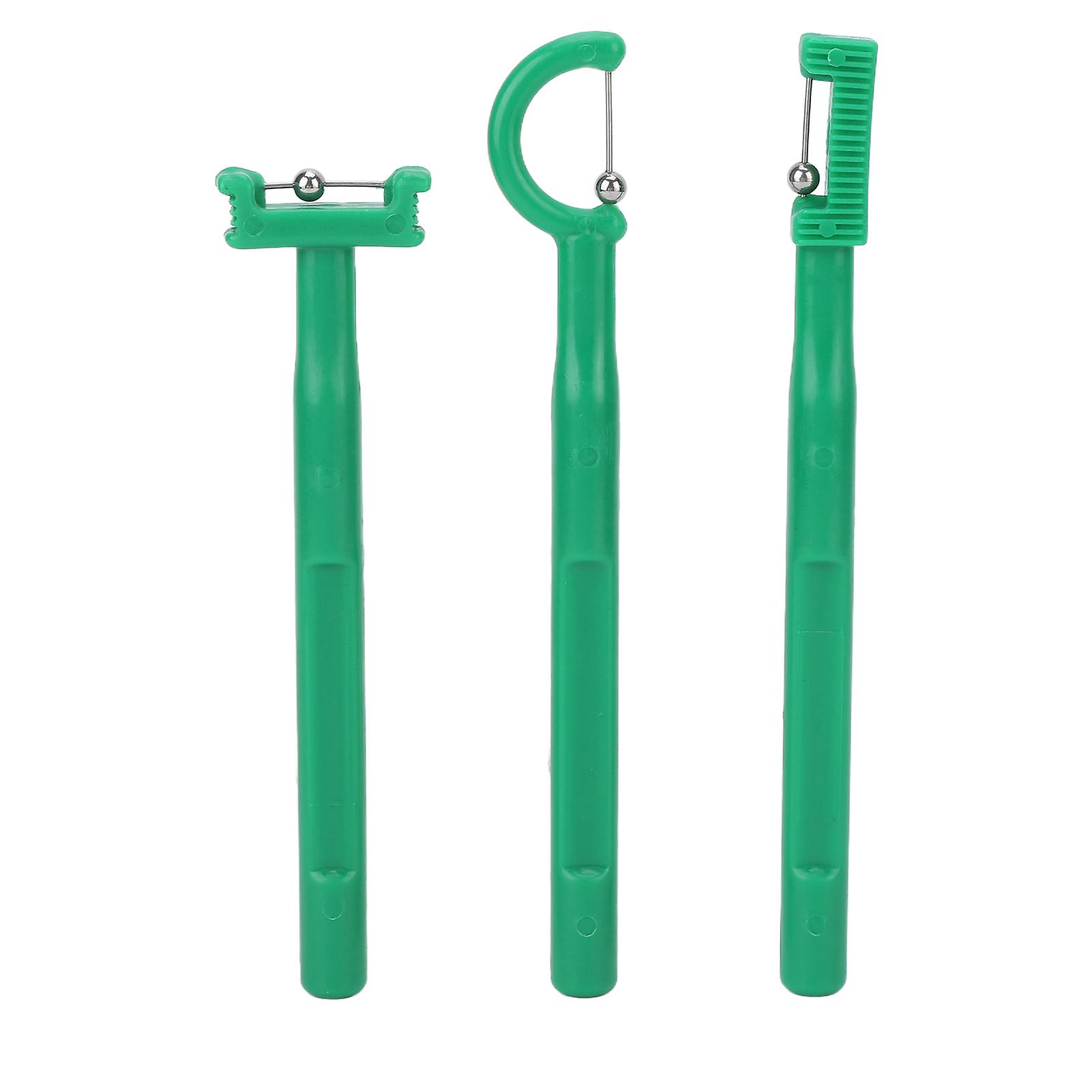 3pcs Tongue Tip Exercise Set Different Shapes Improve Flexibility Oral Muscle Strength Tongue Training Tools