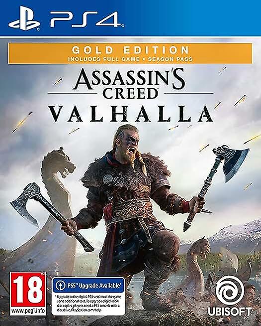 Assassins Creed Valhalla Gold (PS4) - New & Sealed