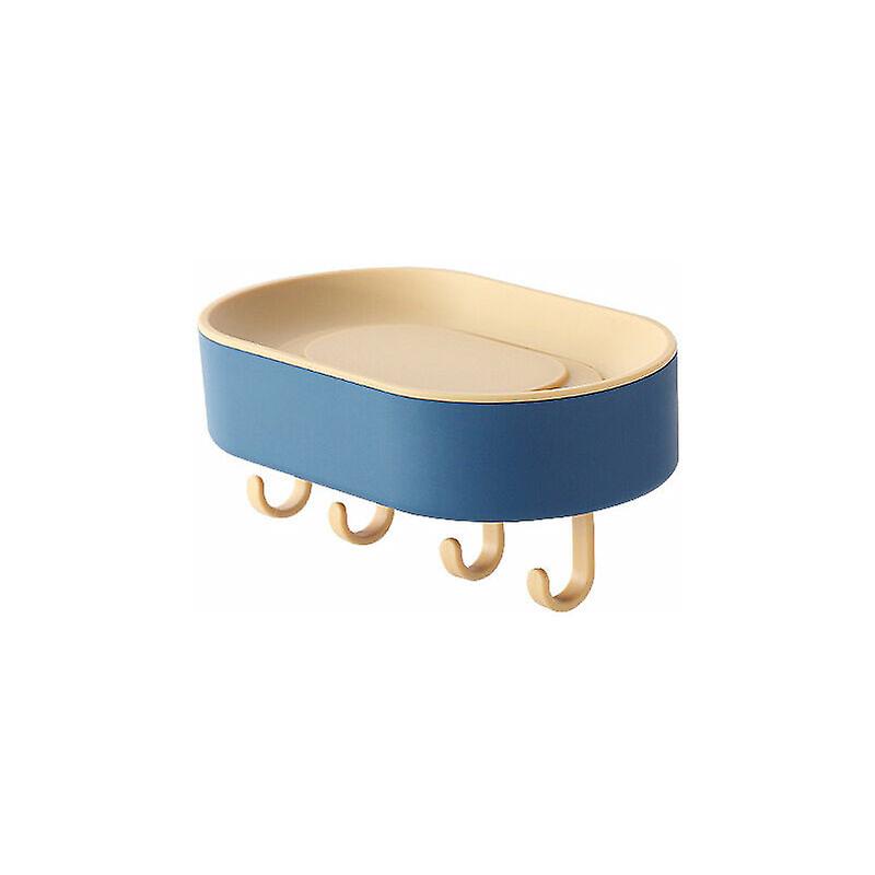 Total Creative Double-Layer Wall-Mounted Soap Dish Without Hook