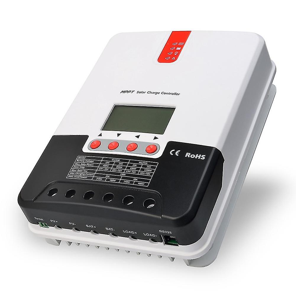 Mppt 20a Solar Charge Controller 12v 24v Solar Regulator with Communicating Function for Lead Acid