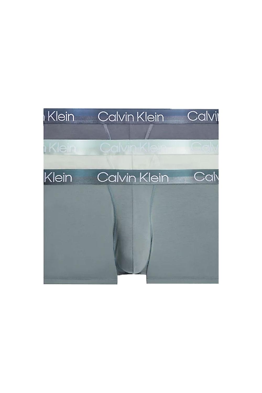 Calvin Klein 3 Pack Modern Structure Trunk - Loved Bl/asphalt Grey/Dragon Fly