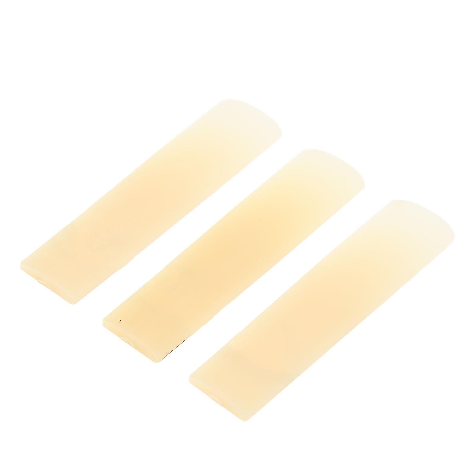 3Pcs Resin Soprano Saxophone Reed Replacement Set Kit