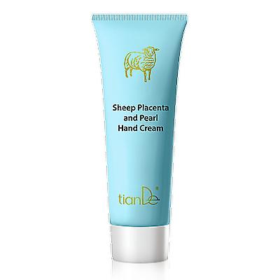Tiande hand cream with placenta and pearl 80ml 40104