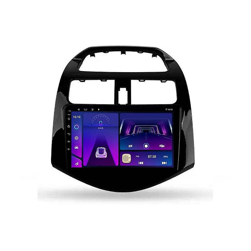 2din Android 12 Carplay Car Radio Multimidia Video Player For Chevrolet Spark M300 2009 - 2016 GPS