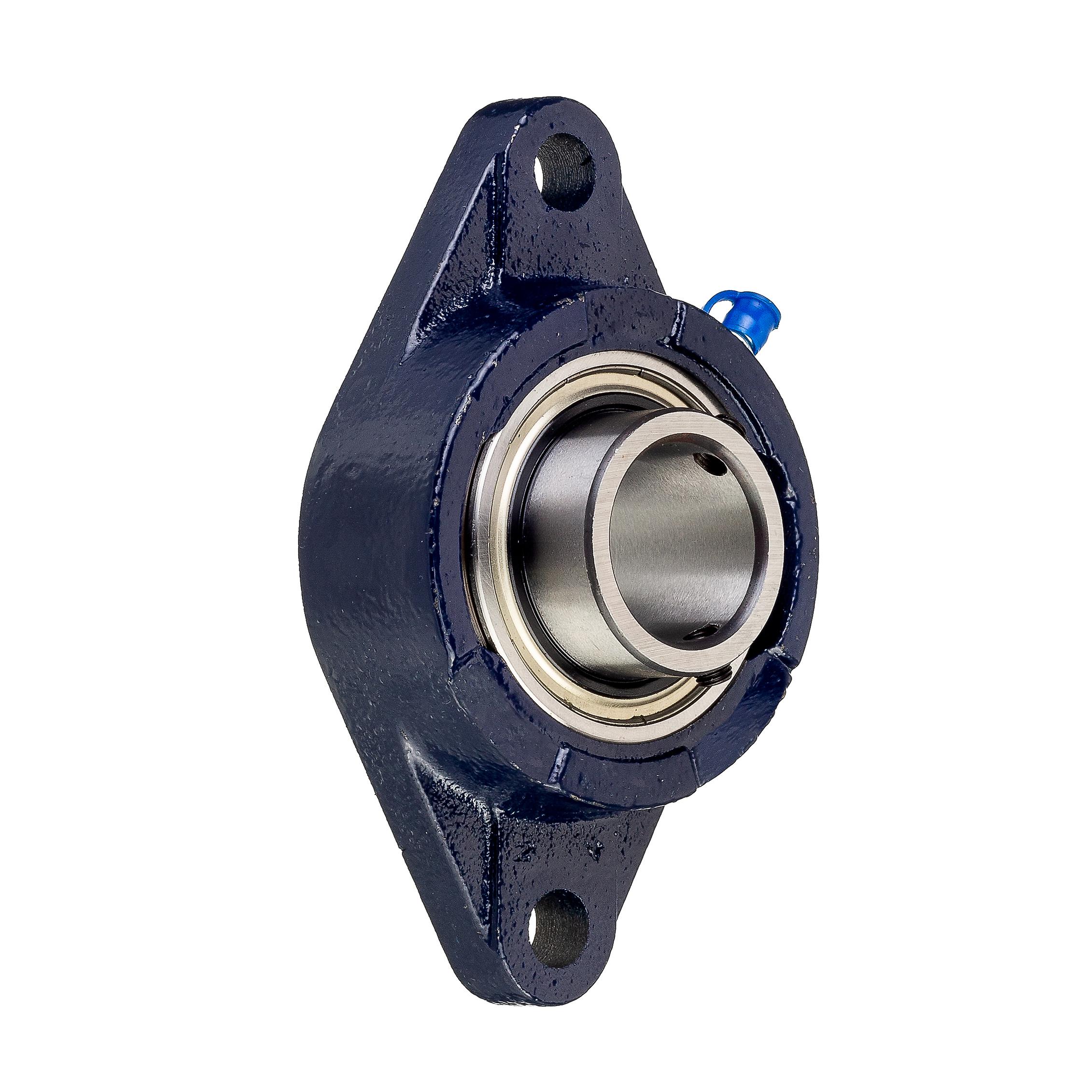 RHP SFT35 2 Bolt Oval Cast Iron Flange Housing 35mm Bore