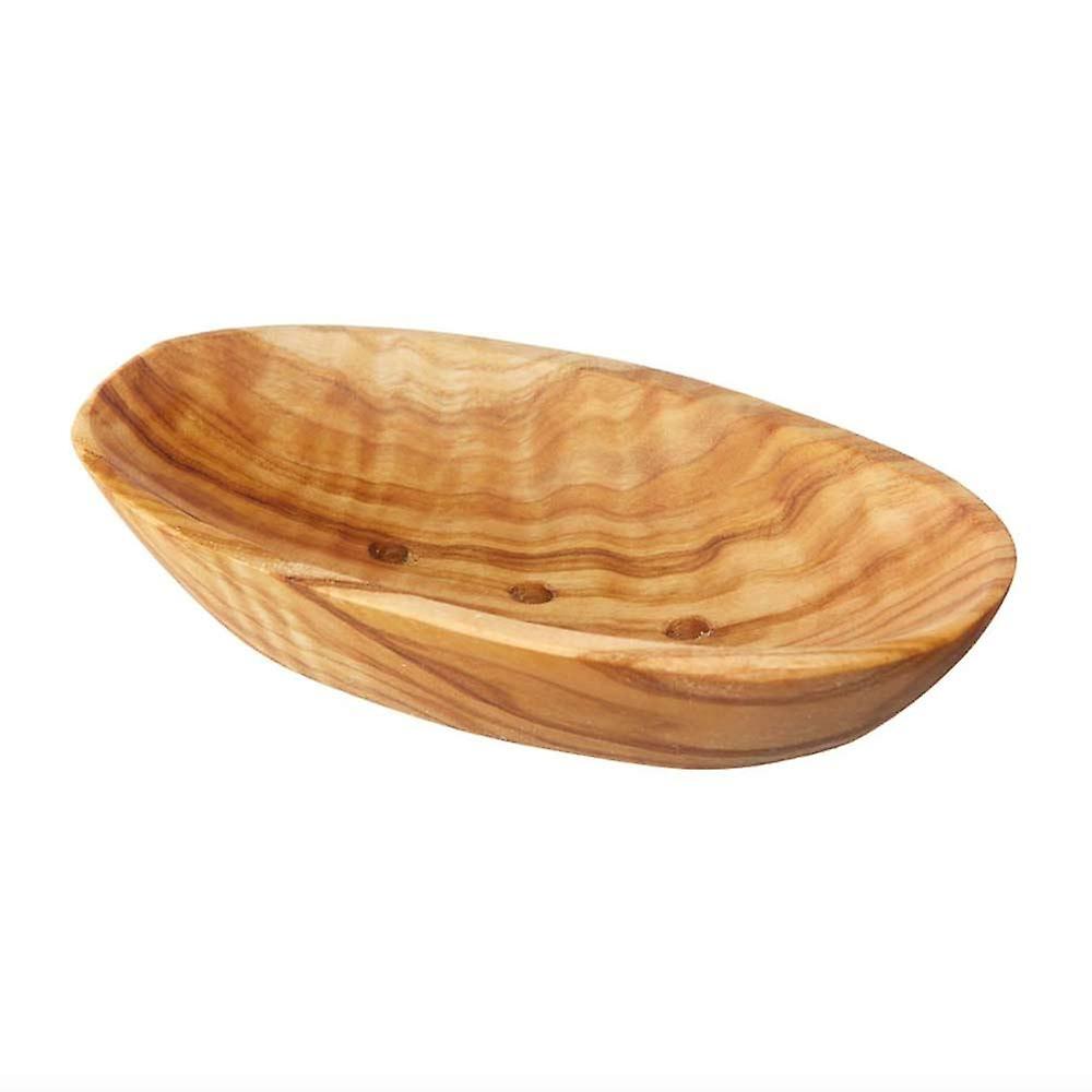 Olive Wood Soap Dish - Oval