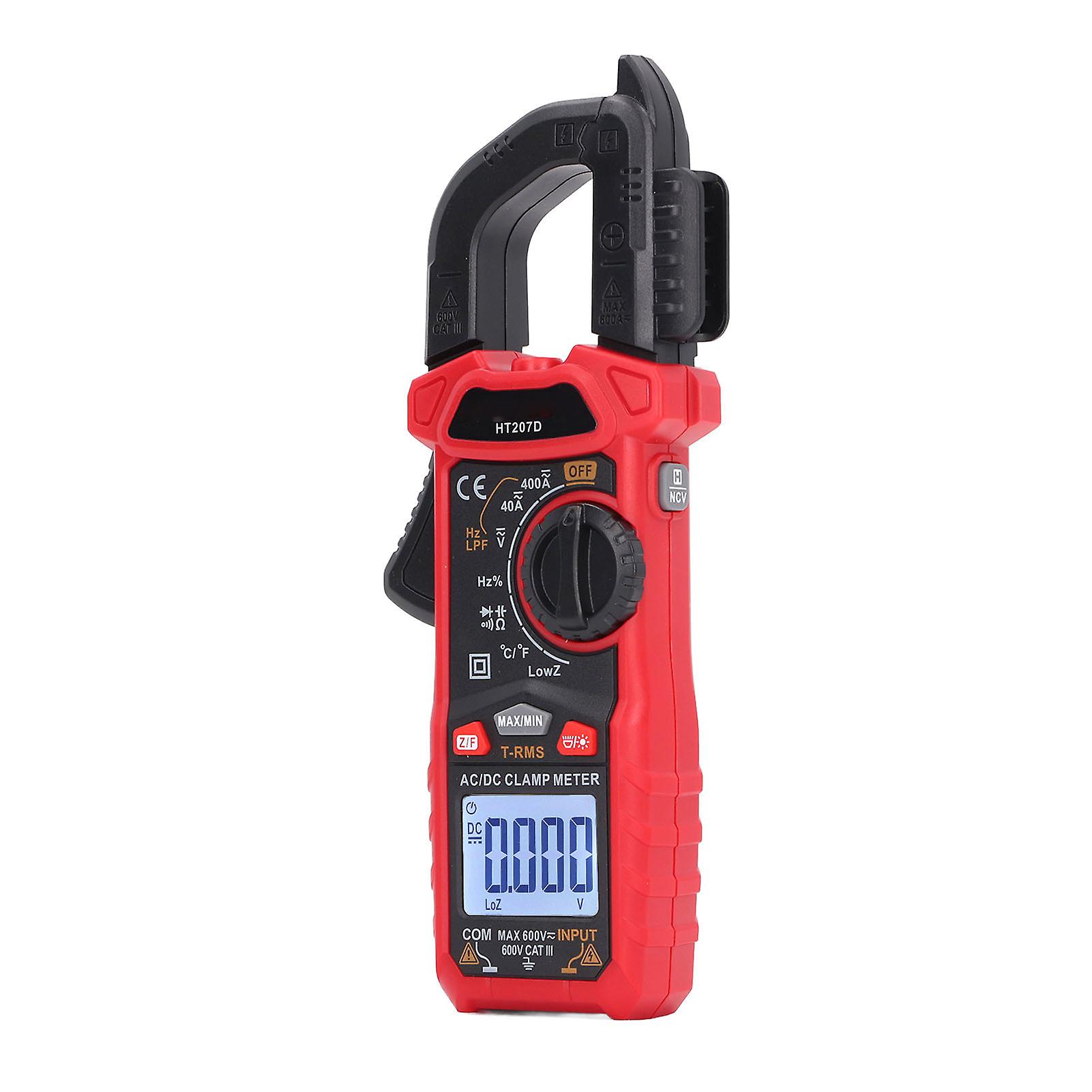 Digitales Stromzange Multimeter Voltmeter Tester Amp Volt Meter Messen Sie Temperatur Kapazität Widerstand Dioden AC DC