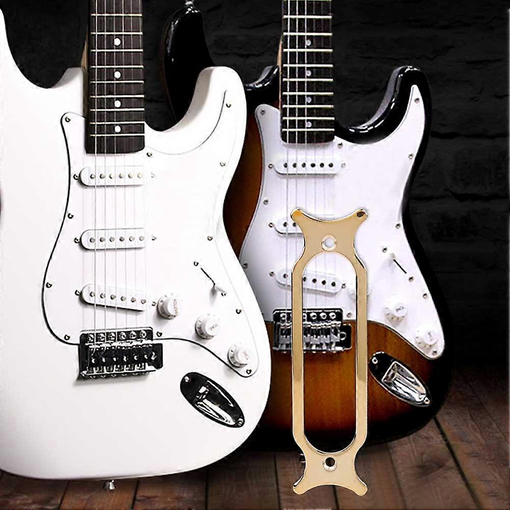 Iron Single Coil Guitar Pickup Ring Frame Accessory, Golden