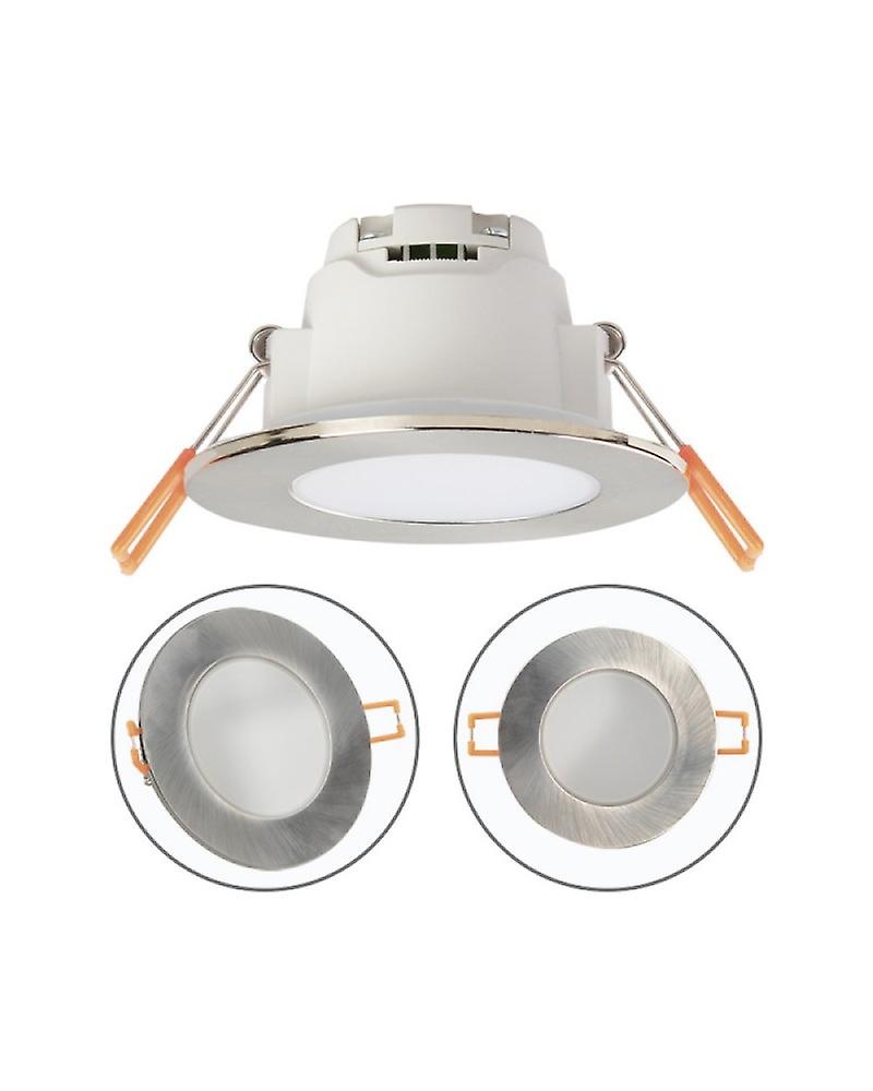 5w Round Waterproof Led Downlight Ip65 Nickel