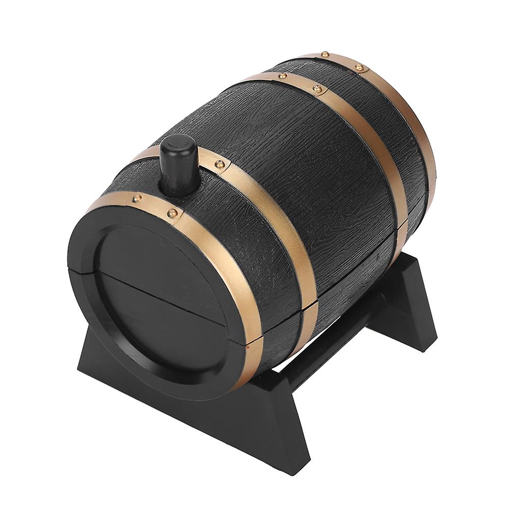 Wine barrel-shaped storage box, beautiful and practical kitchen tools
