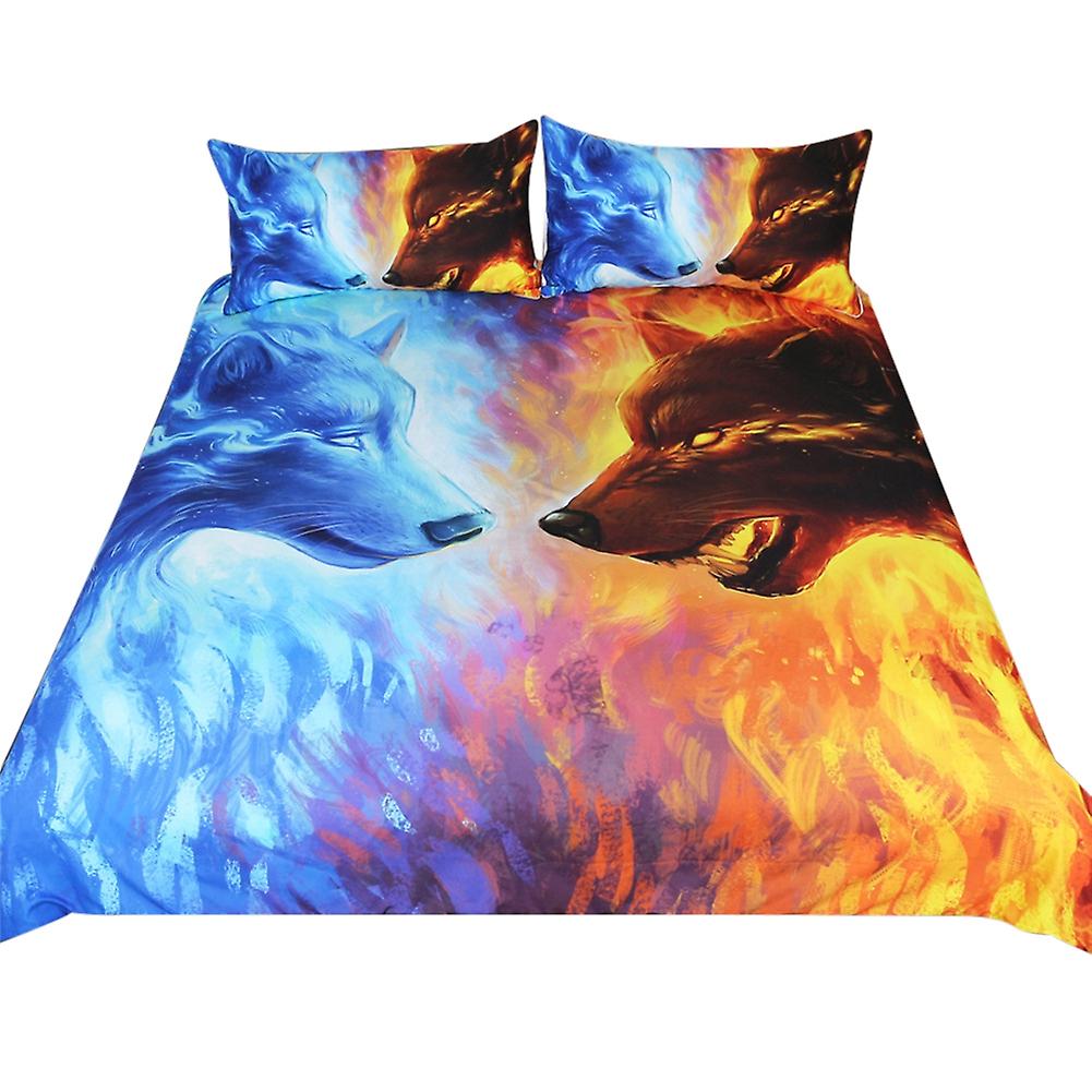 Polyester Breathable Comfortable Bedding Set Duvet Cover Set Pillowcase (US Twin)