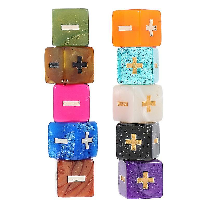 10pcs Math Dice