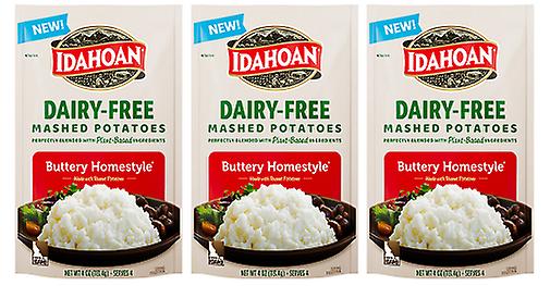 Idahoan Dairy Free Buttery Homestyle Mashed Potatoes 3 Pack