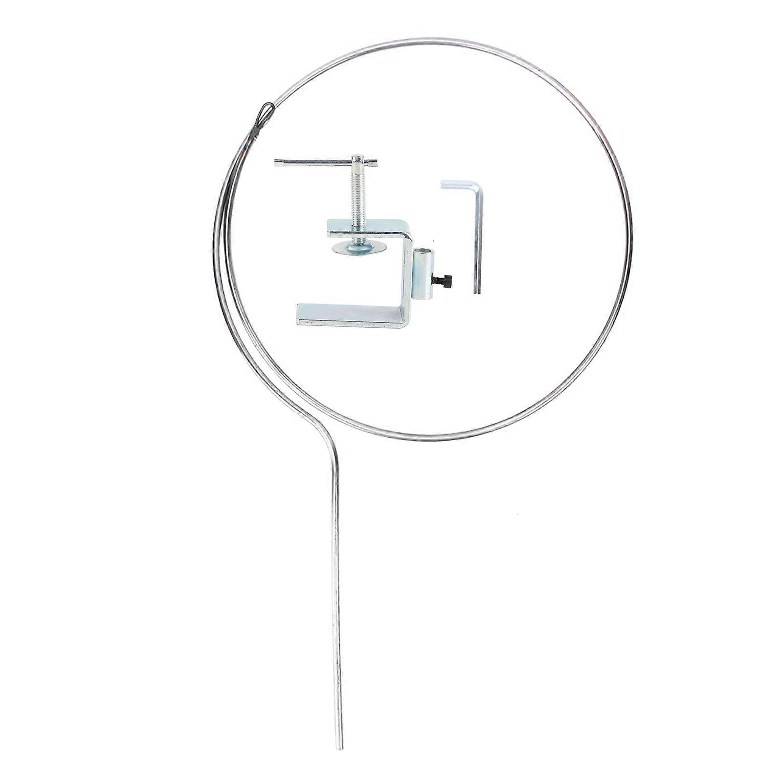 Metal Round Pants Elastic Rope Wearing Threading Guide Tool Sewing Accessories(M 26.5cm)