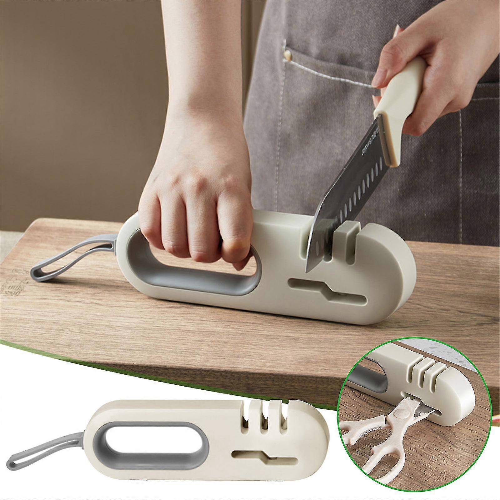 Knife Sharpener Multifunctional Shears Sharpening Tool Household Kitchen