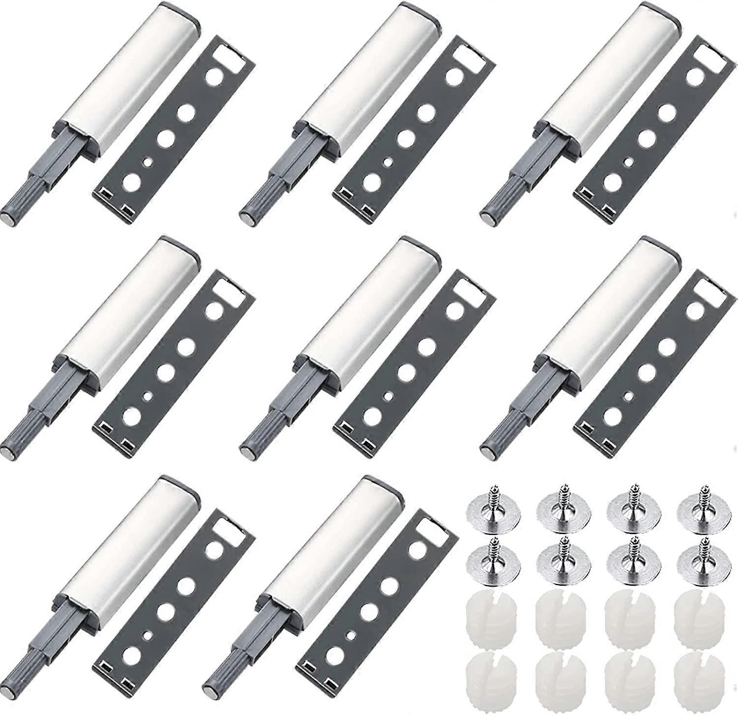 Push to Open Magnetische kastdeur 8 stuks Push to Open Magnetische Vergrendeling Magnetisch Sluit, Opent en Sluit
