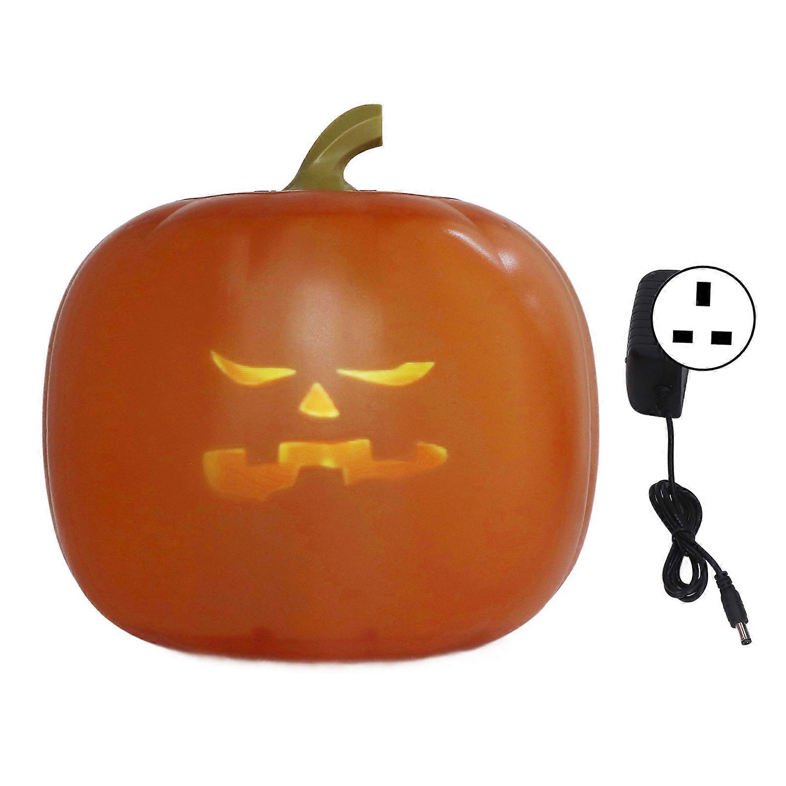 Animated Singing LED Halloween Pumpkin Lantern Decoration UK Plug