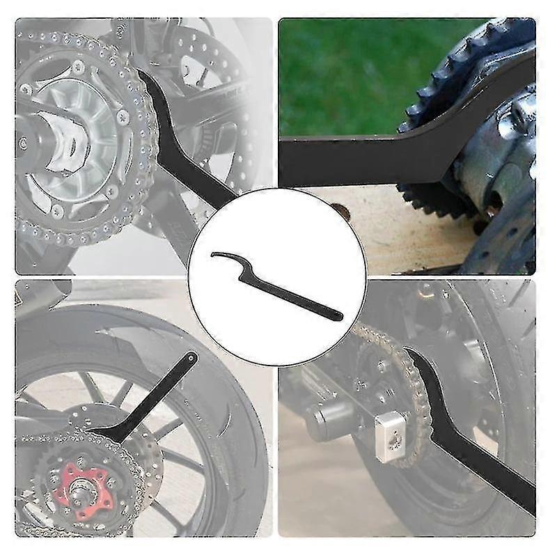 Rear Hub Chain Adjusting Tool For Ducati 748 / 848 / 916 / 996 / 998 / 1098 / 1198 / 1199 – Black