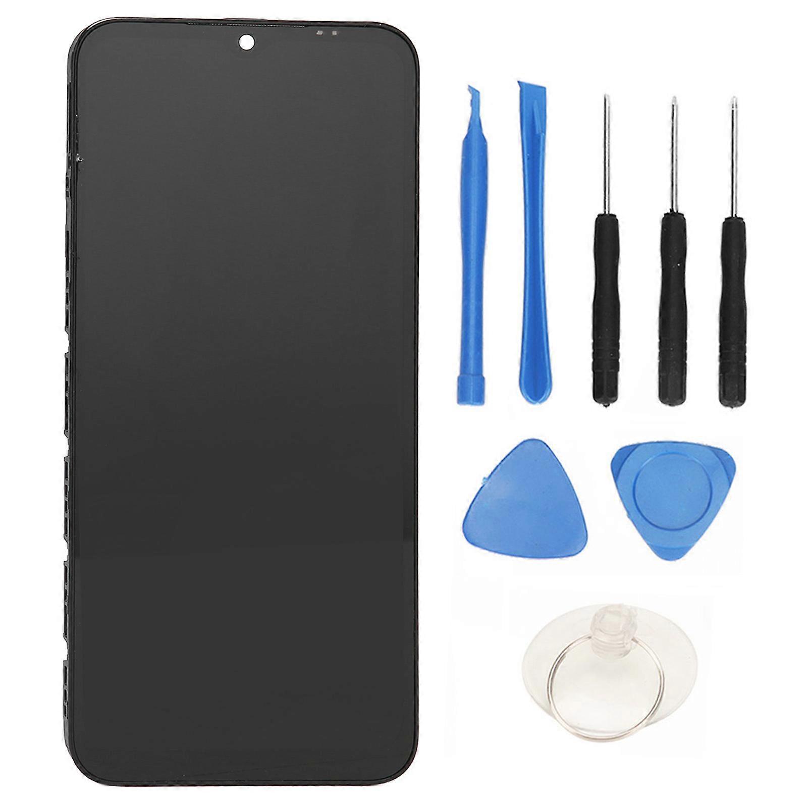 6.6in LCD Display Digitizer Screen with Frame Touch Digitizer LCD Replacement For Samsung Galaxy A14 A146u1 A146a A146w S146dl Black