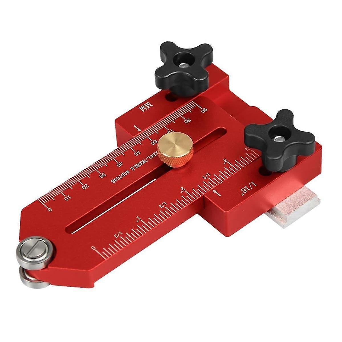 Extended Thin Rip Jig Table Saw Jig Guide for Repeat Narrow Strip Cuts Works with Saw Router Table Band Saw