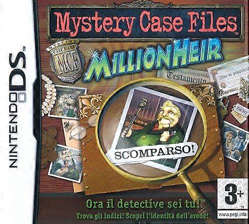 Mystery Case Files Millionheir - PC CD - New & Sealed