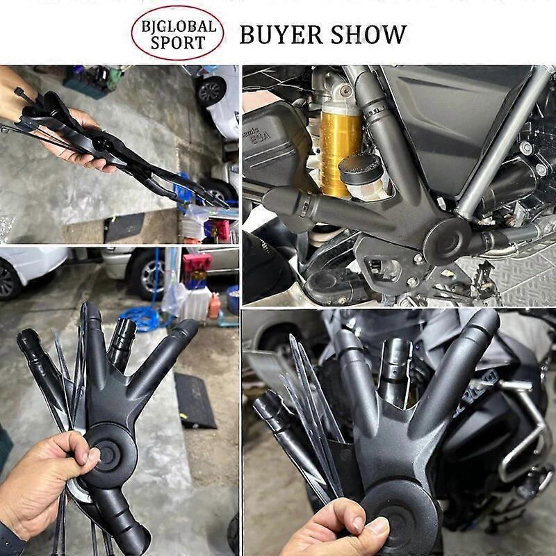 Griglia Protezione Faro Per BMW R1250GS (2019-20) E R1200GS LC (2013-18) - Copertura Antiurto Colore Oro Con Bulloni Di Bloccaggio - Aftermarket Di Alta Qualità - 4
