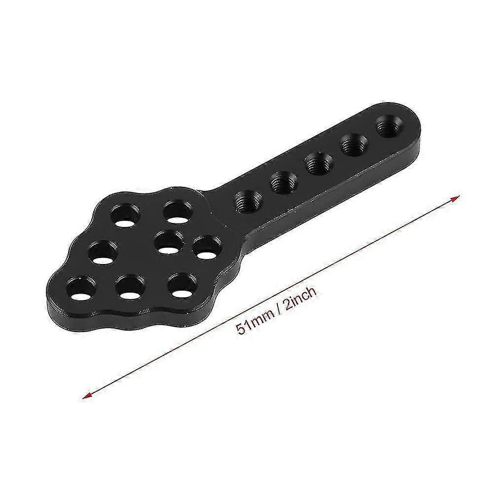 cht-adjustable rear shock mount, durable metal shock mounts for 1/10 rc crawler for rc car, 1 pair