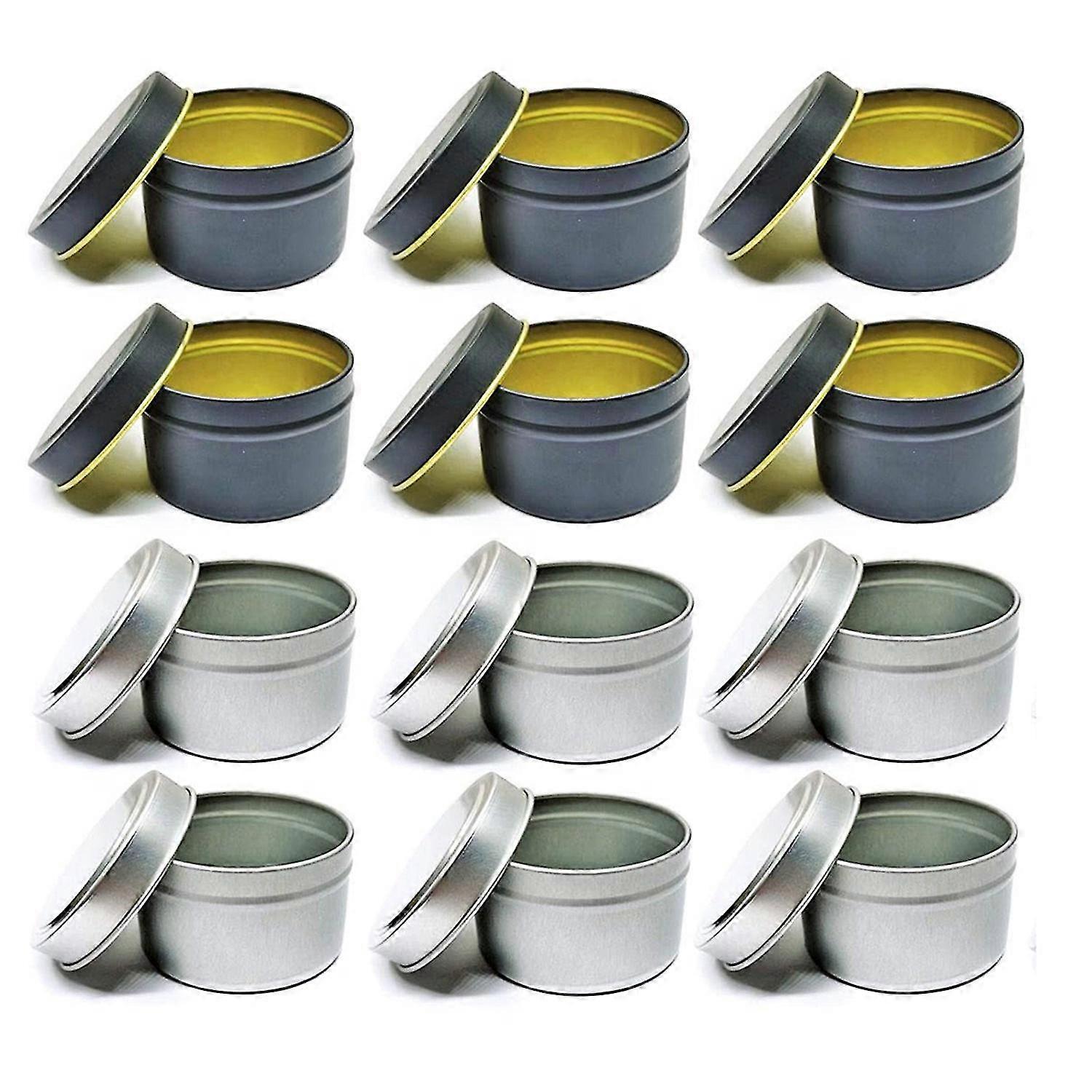 12pcs 4oz Candle Jars Candle Storage Box For Diy Candle Making Kit