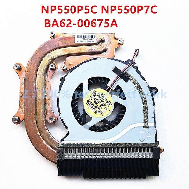 Dla radiatora chłodzącego laptopa Samsung NP550P5C NP550P7C z wentylatorem BA62-00675A BA62-00766A KSB0805HB BA81-16653A w 100% przetestowane