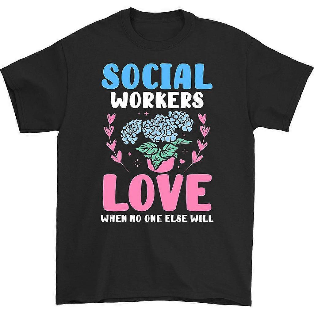 Social Workers Love T-shirt