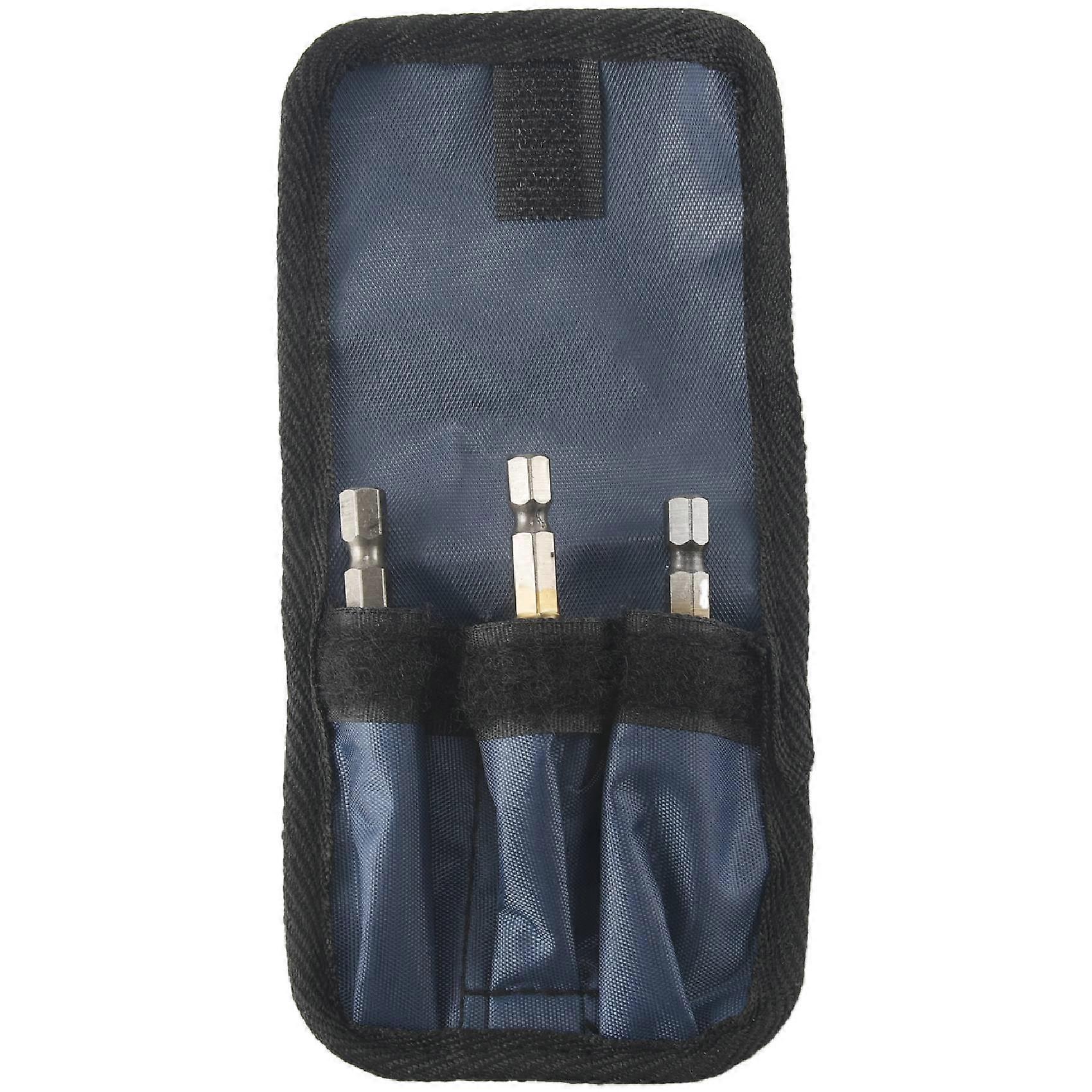 3Pc Hss Step Cone Taper Drill Bit Set Metal Hole Cutter Metric 3-12 4-12 4-20Mm 1/4 inch Titanium C