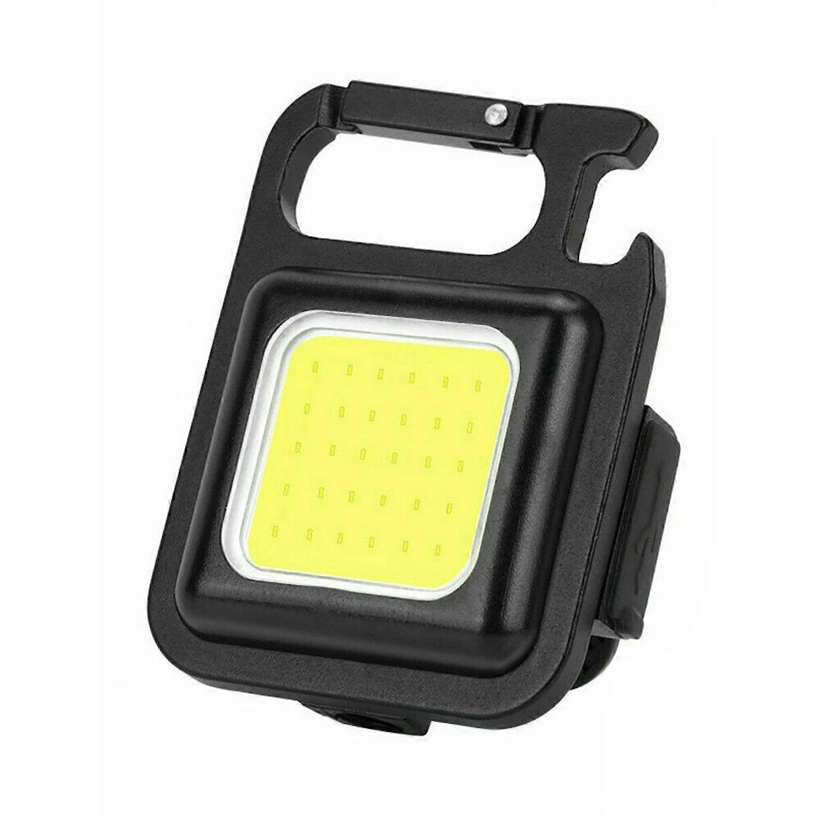 Mini COB Flashlights Bright Rechargeable Keychain Flashlight NEW