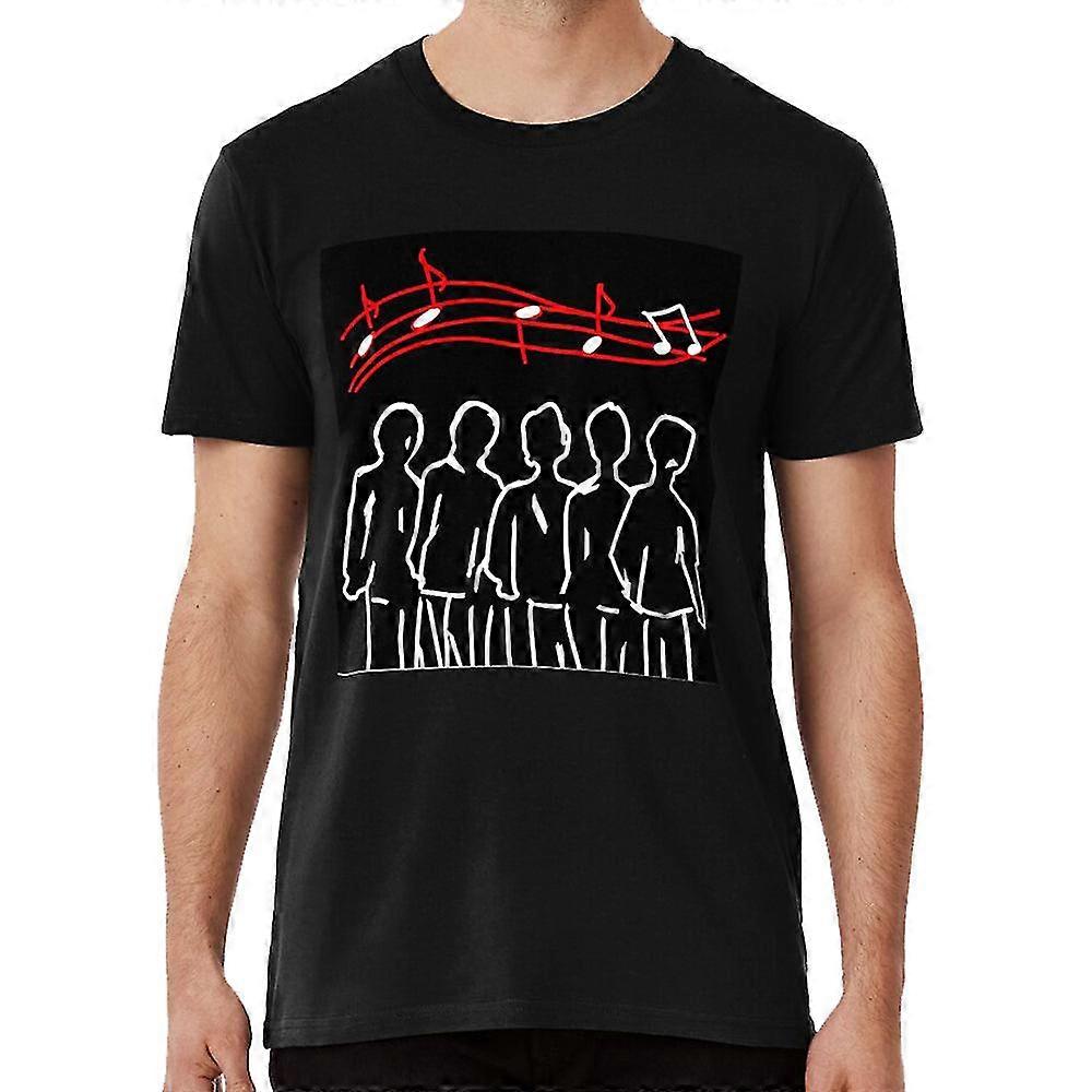 Zenekar póló figurák emberek dallam