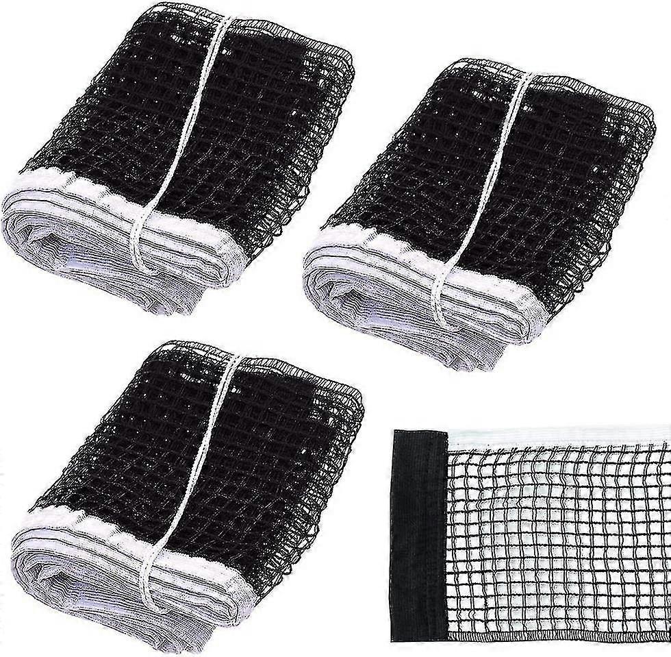 Table Tennis Net, Foldable Table Tennis Net, Portable Table Tennis Table Replacement Net, Table Tennis Match Net, Black Outdoor Sports Goods Net, For