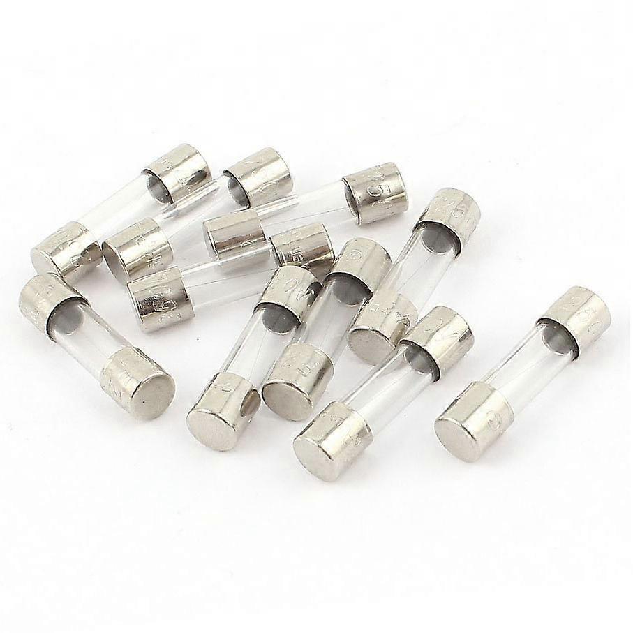 10 ks pojistek 250 V 250 mA 0,25 A 5 x 20 mm skleněná trubice