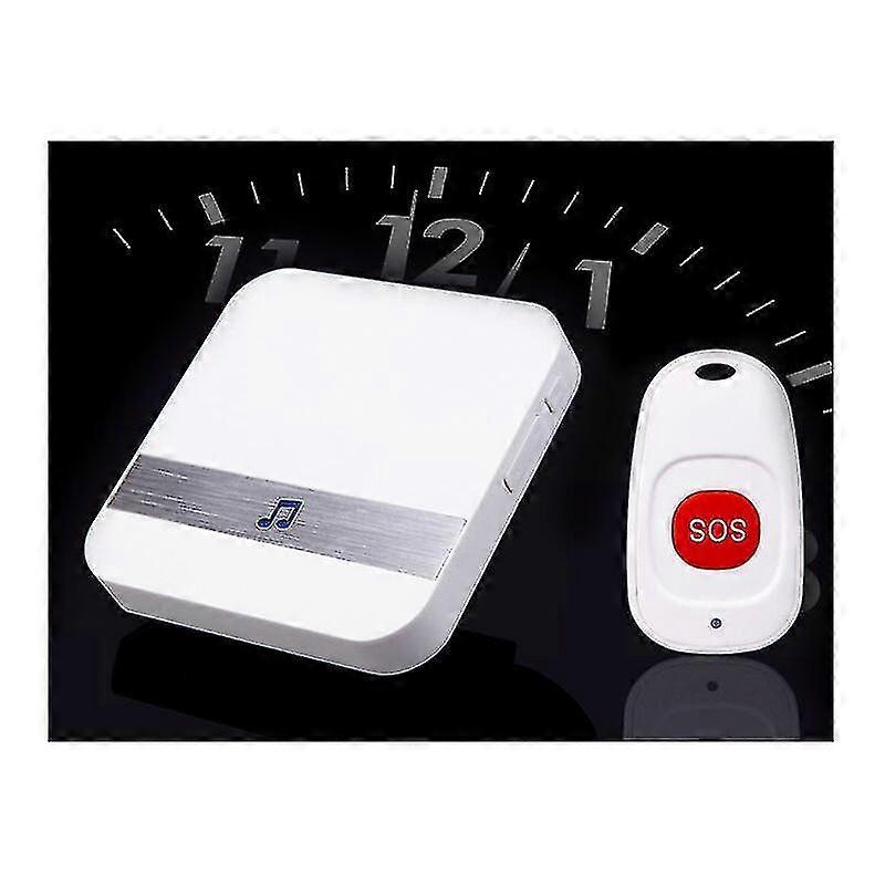 Home Alert Wireless Alarm Patient Elderly Personal Alarm System Plug Version And Emergency Call Button Pager Alarm (1 In 1)