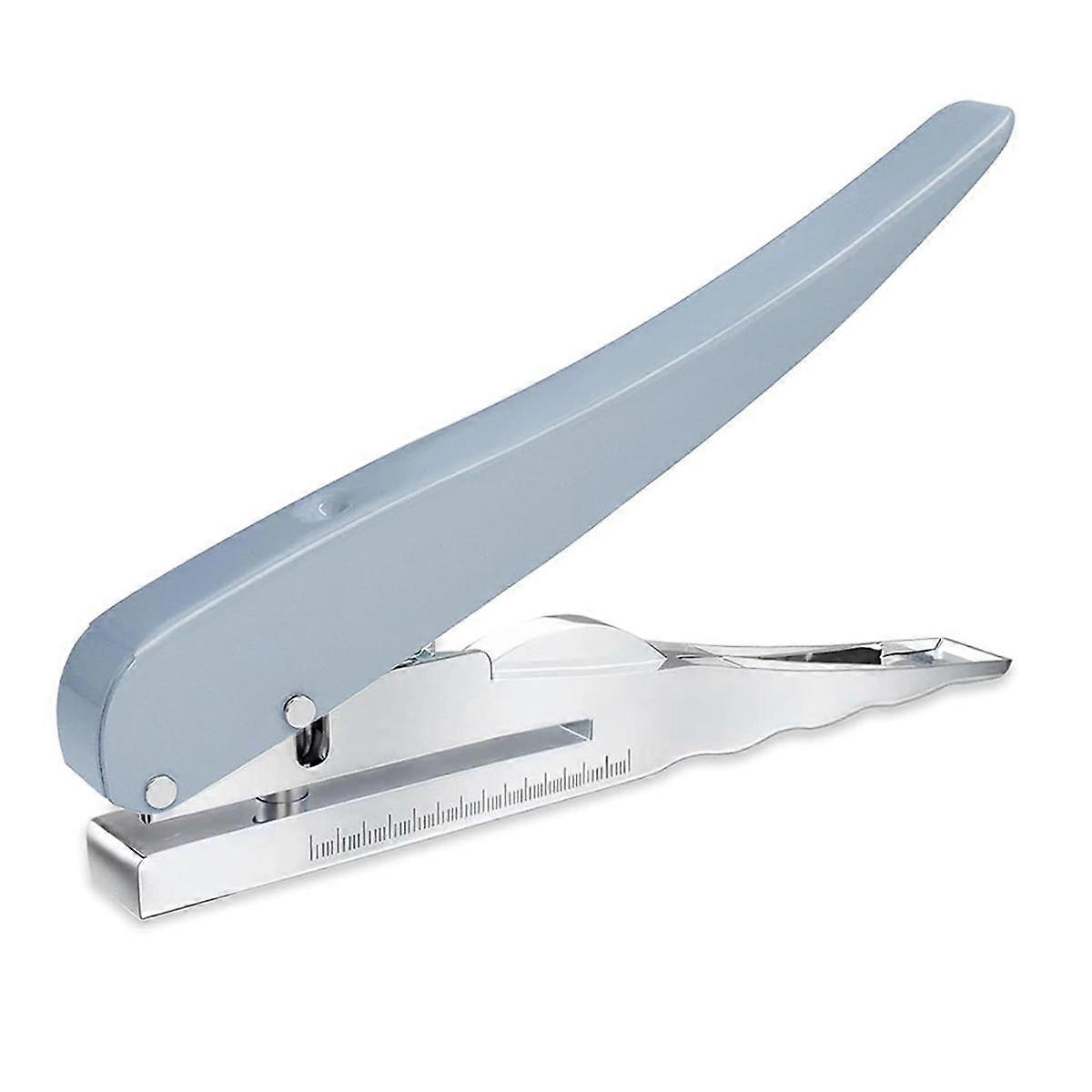 Single Hole Punch, Heavy Duty Hole Puncher Single, Paper Punch Portable Hand Held Long Reach Hole Punch 8mm