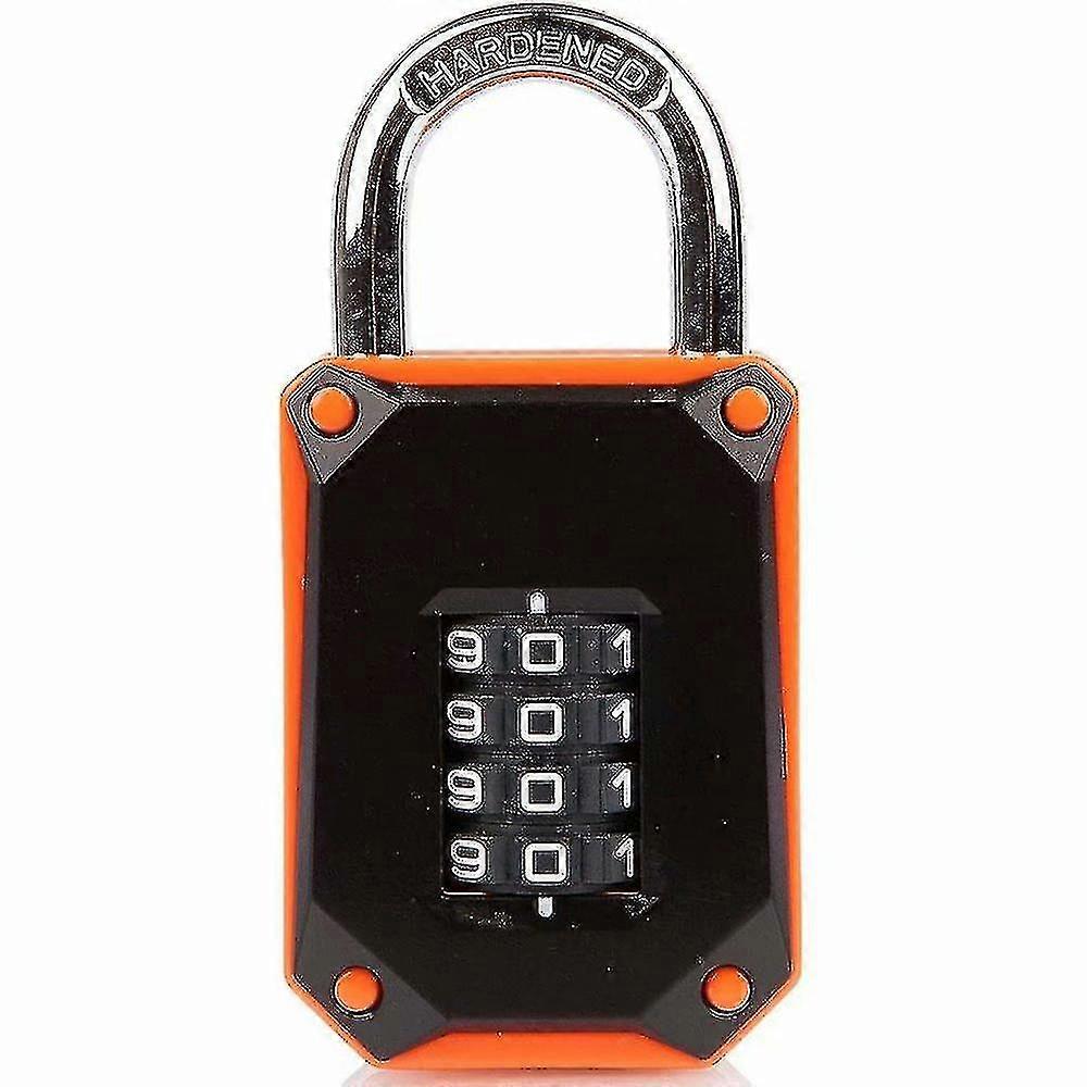 Heavy Duty Tempered Edelstahl 4 Digit Code Vorhängeschloss