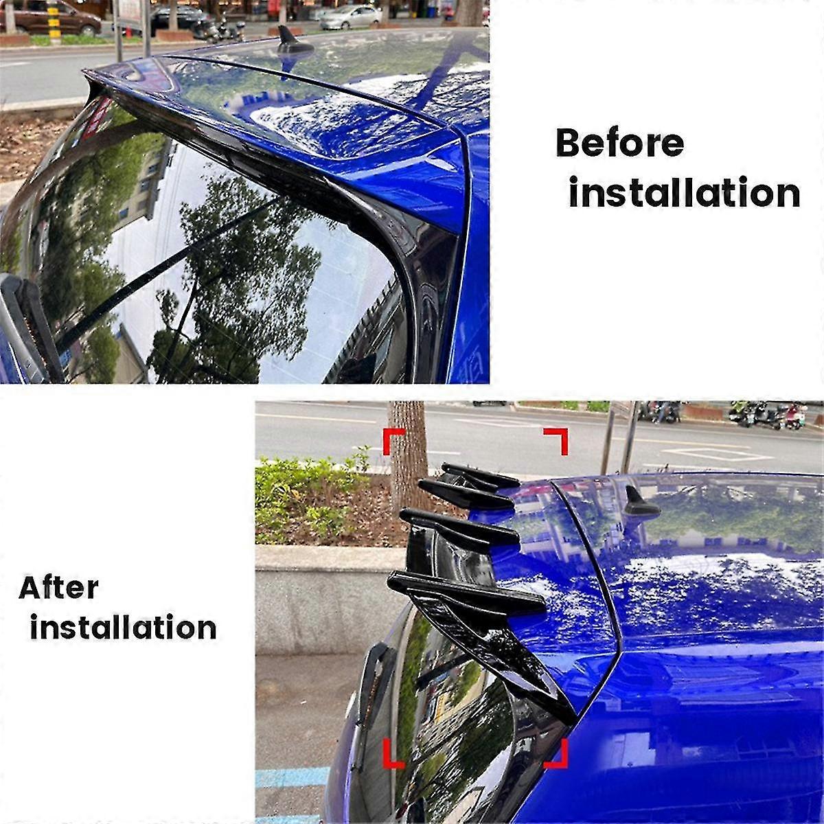 Car Rear Trunk Spoiler Wing For Golf 7 Mk7 Gtd R Style Top Boot Wing ...